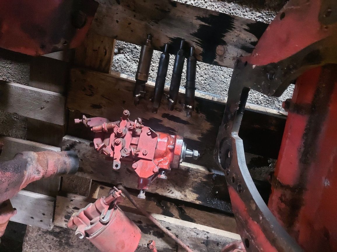 Silnik international ihc case 206 koło zamachowe sprzęgło wentylator
