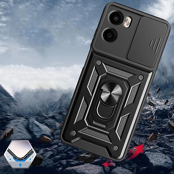 Tech-Protect Camshield Pro Motorola Moto G05 / E15 Black