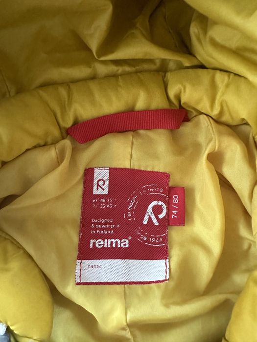 Kombinezon puchowy reima r 74/80