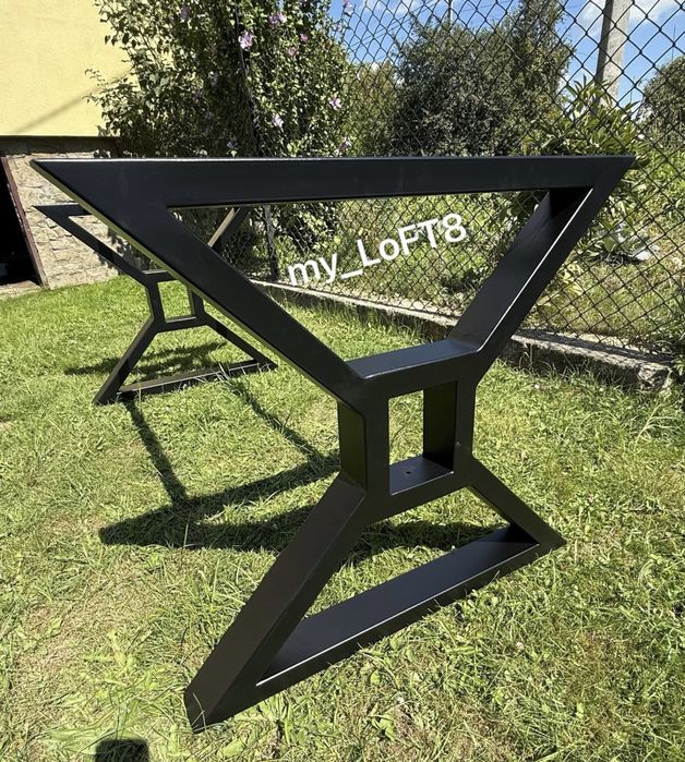 Металеві Ніжки для столу з проф-труби 80х40 (Опори для Столу)