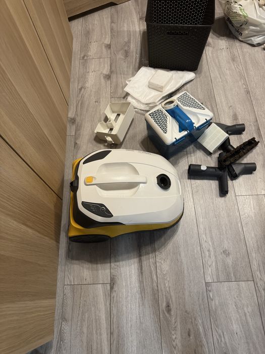 Odkurzacz thomas z filtrem hepa , turboszczotkąi odkurzaniem  na mokro