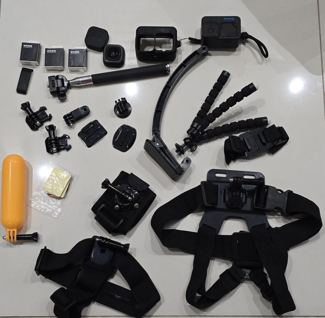 GoPro 12 Black+obiektyw MAX LENS MOD 2.0+3xbateria+gwarancja full