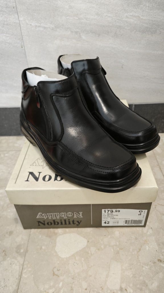 Nowe męskie buty zimowe