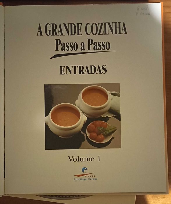 A Grande Cozinha Passo a Passo 6 Volumes com caixa