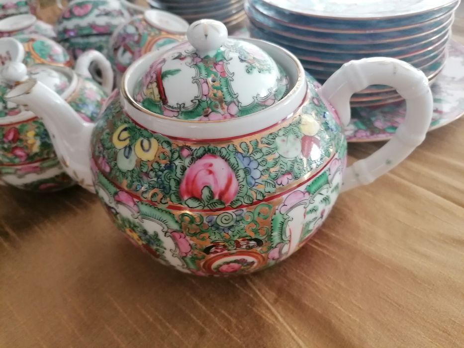 Serviço de chá mandarim década de 60