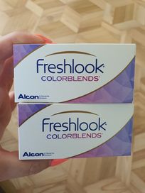 Soczewki Colorblends Freshlook Alcon Blue niebieski moc  -2,00