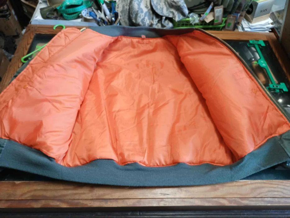 Kurtka Fleyers Rotcho Intermediate MA-1 USAF r.M Olive kl.128cm