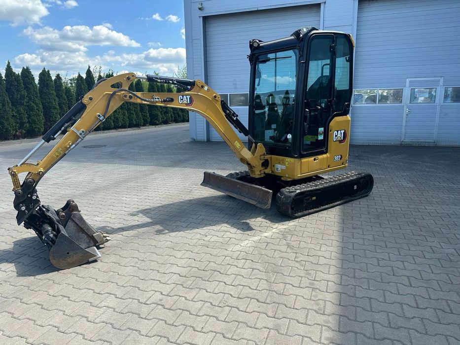 Caterpillar 302 CR  CAT 302 CR minikoparka tylko 2300 mth jak nowa 3 łyżki