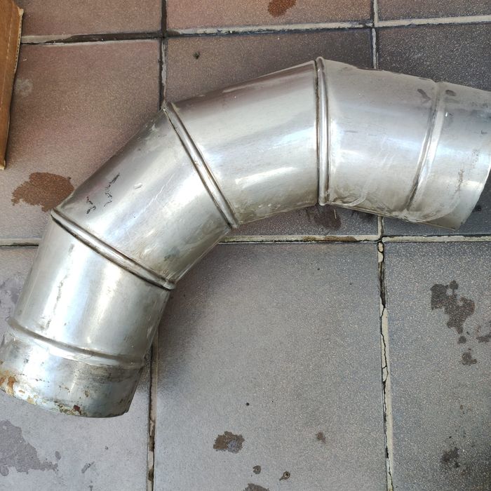 Kolano ze stali nierdzewnej 90st 130 mm