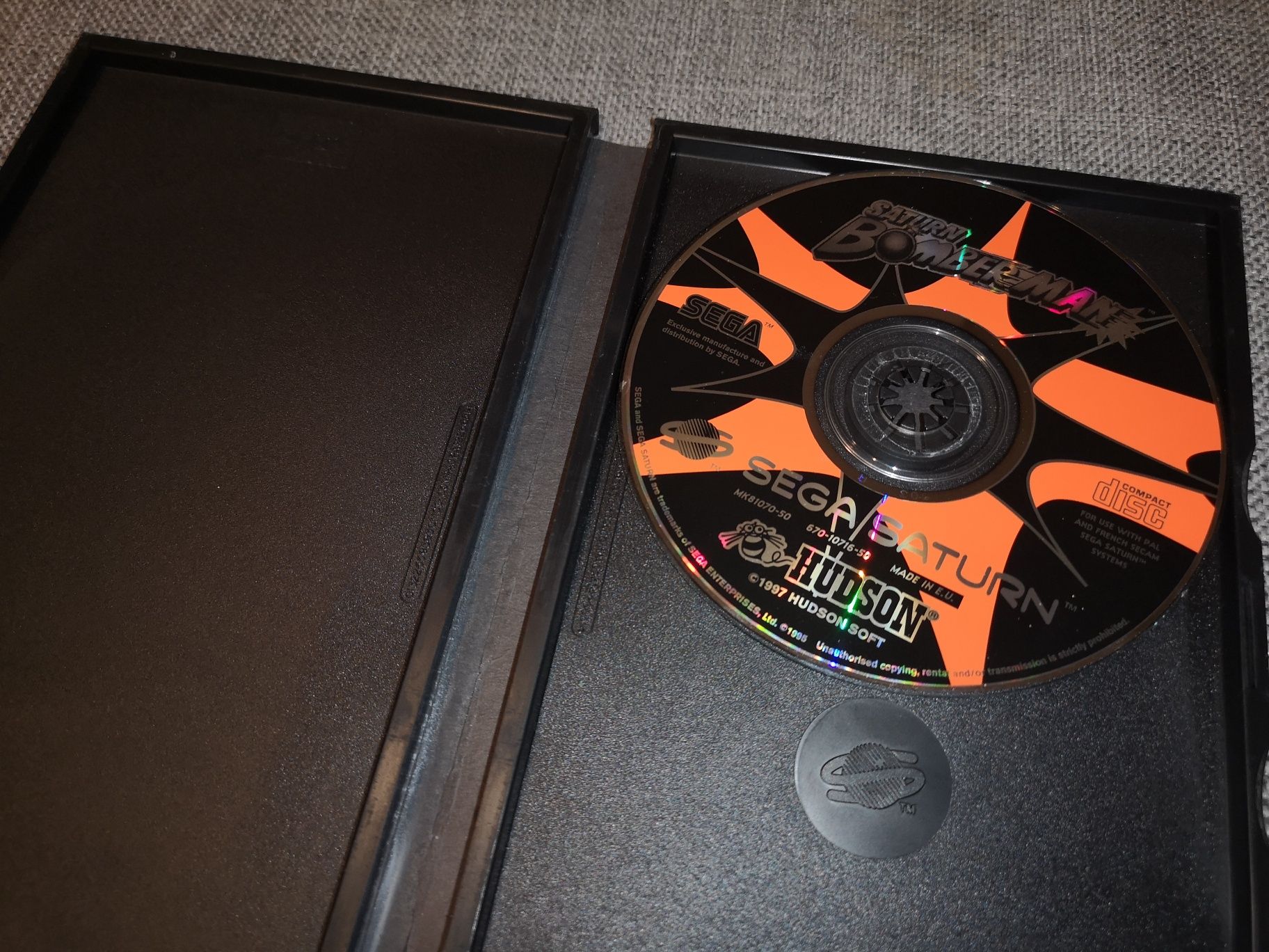 BomberMan SEGA SATURN gra ANG (płyta BDB) sklep Ursus