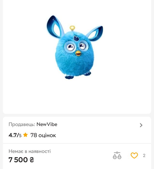 Оригинал!Интерактивная Игрушка Ферби від Hasbro