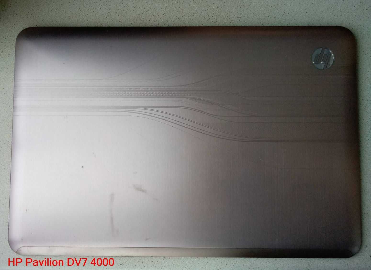 Разборка ноутбука HP Pavilion DV7 4000, MSI CX500