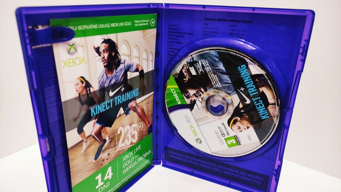 Kinect Training Nike Xbox 360