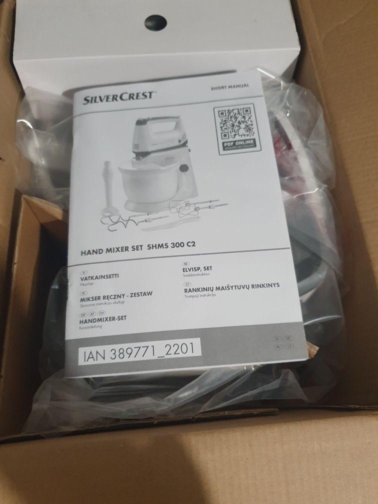 Mikser robot kuchenny z misą silvercrest 300w