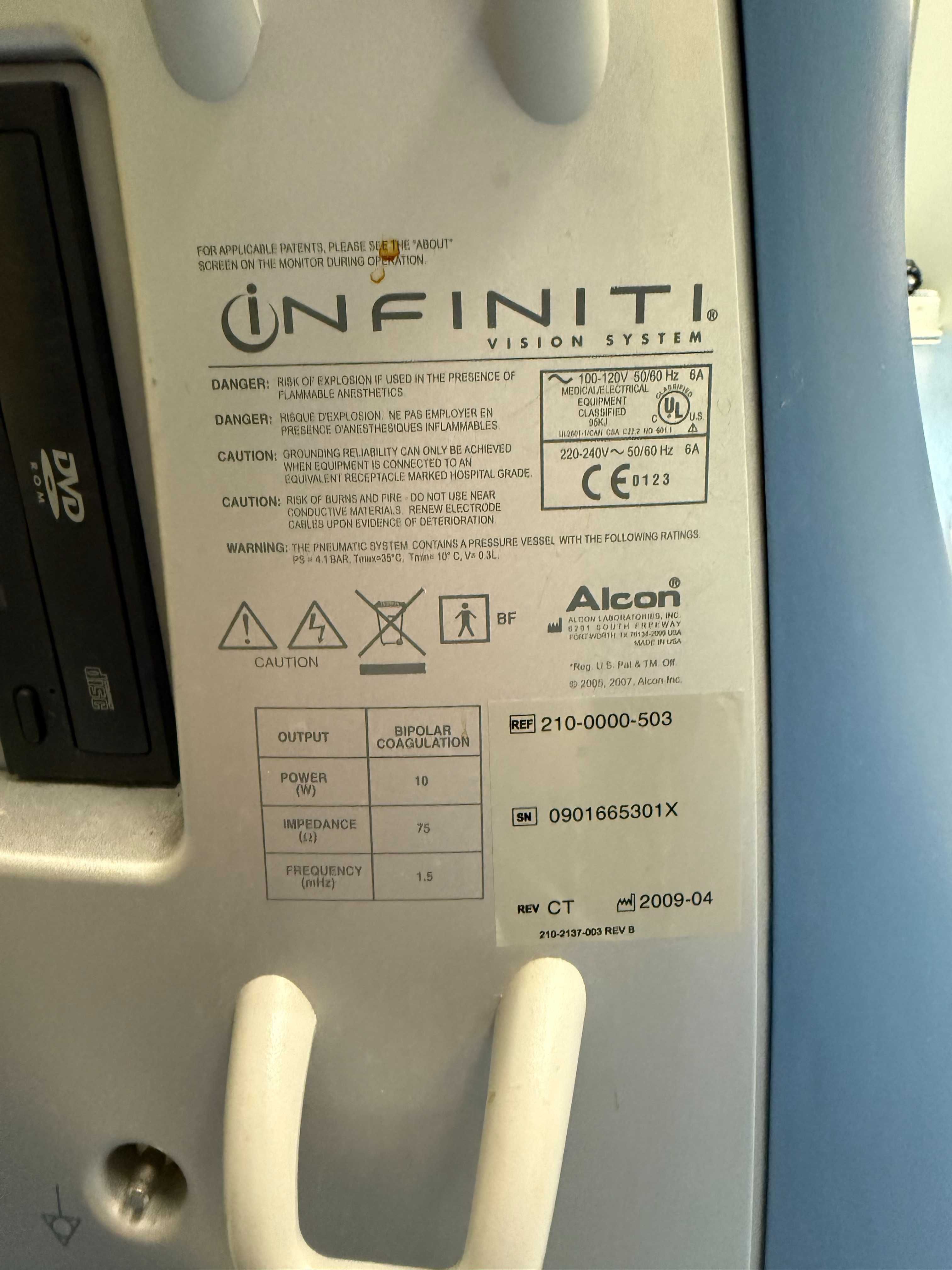 Alcon INFINITI Vision System Fakoemulsyfikator Phaco