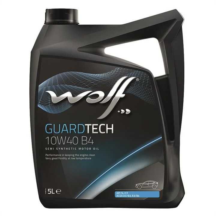 Wolf GuardTech 10w40 моторное масло 1/4/5л