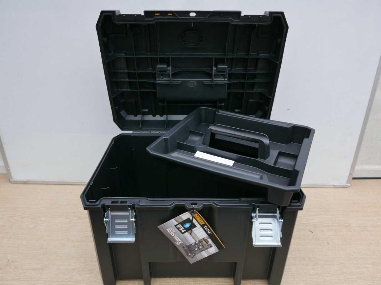 Ящик dewalt з лотком для інструментів tstak 2.0 органайзер инструмент