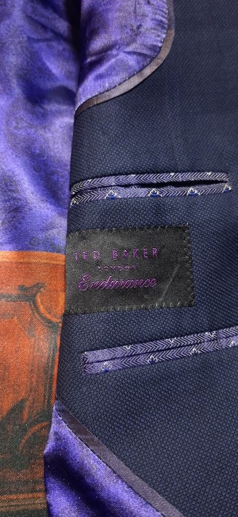 Marynarka męska Ted Baker London Endurance, elegancka designerska wool