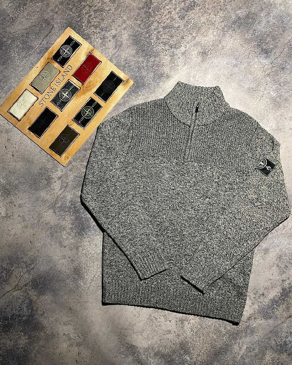 Frost finish sweatshirt zip cardigan