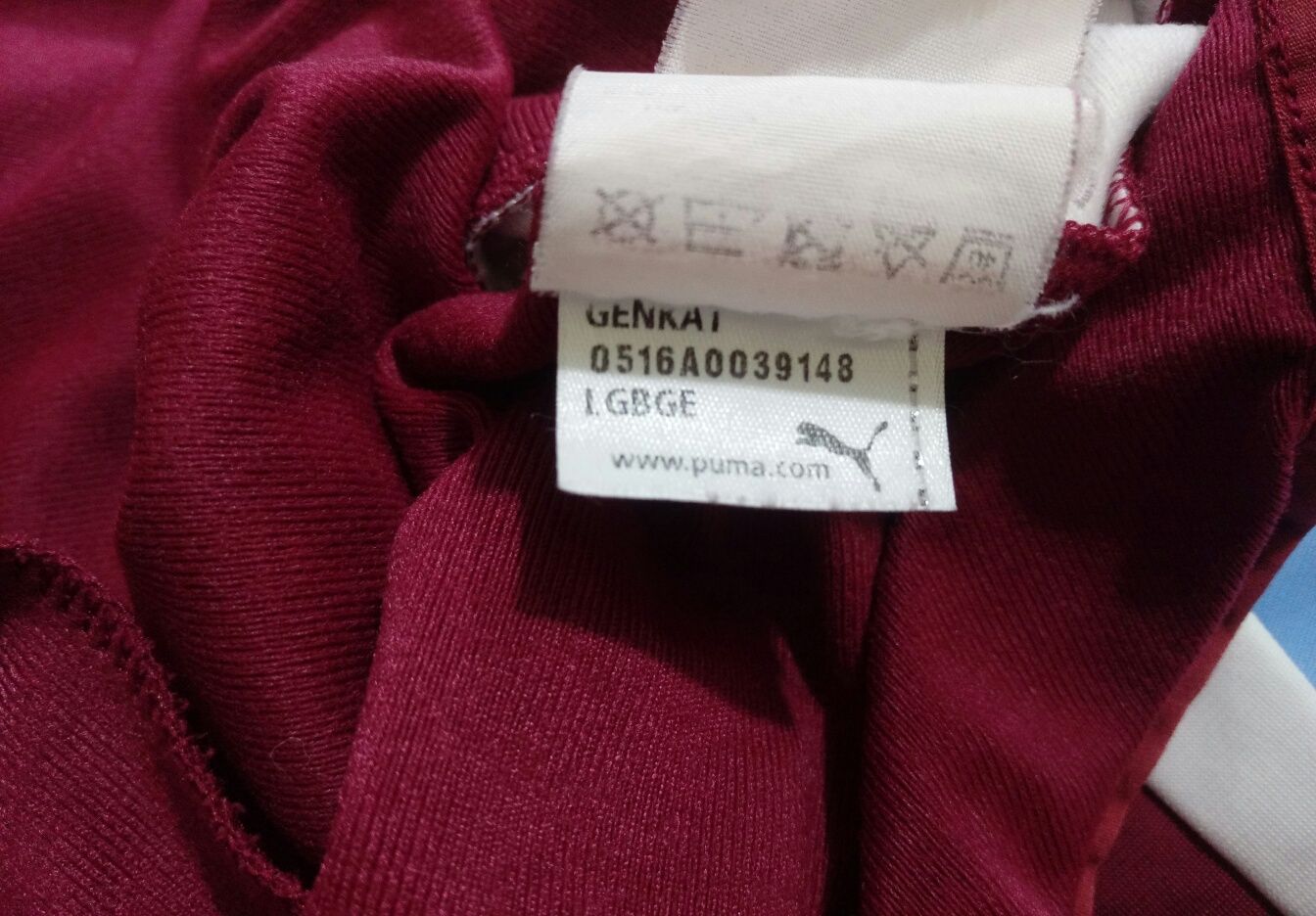 Оригинал футбольный лонгслив футболка Puma Burnley Football Club