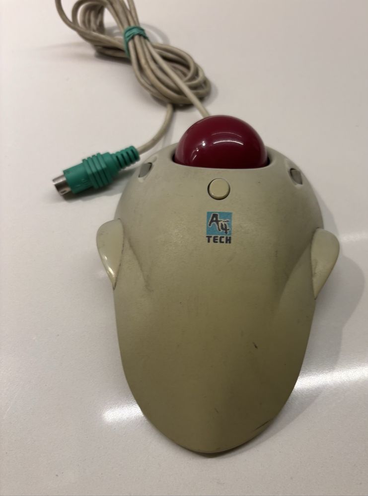 Myszka Vintage A4 Tech Model WWT-5 Scroll Track USB Trackball