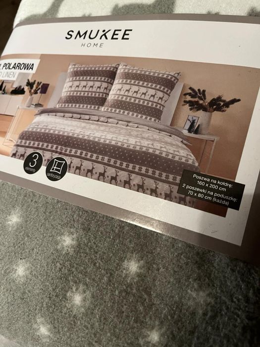 Nowa pościel polarowa 160 x 200 cm