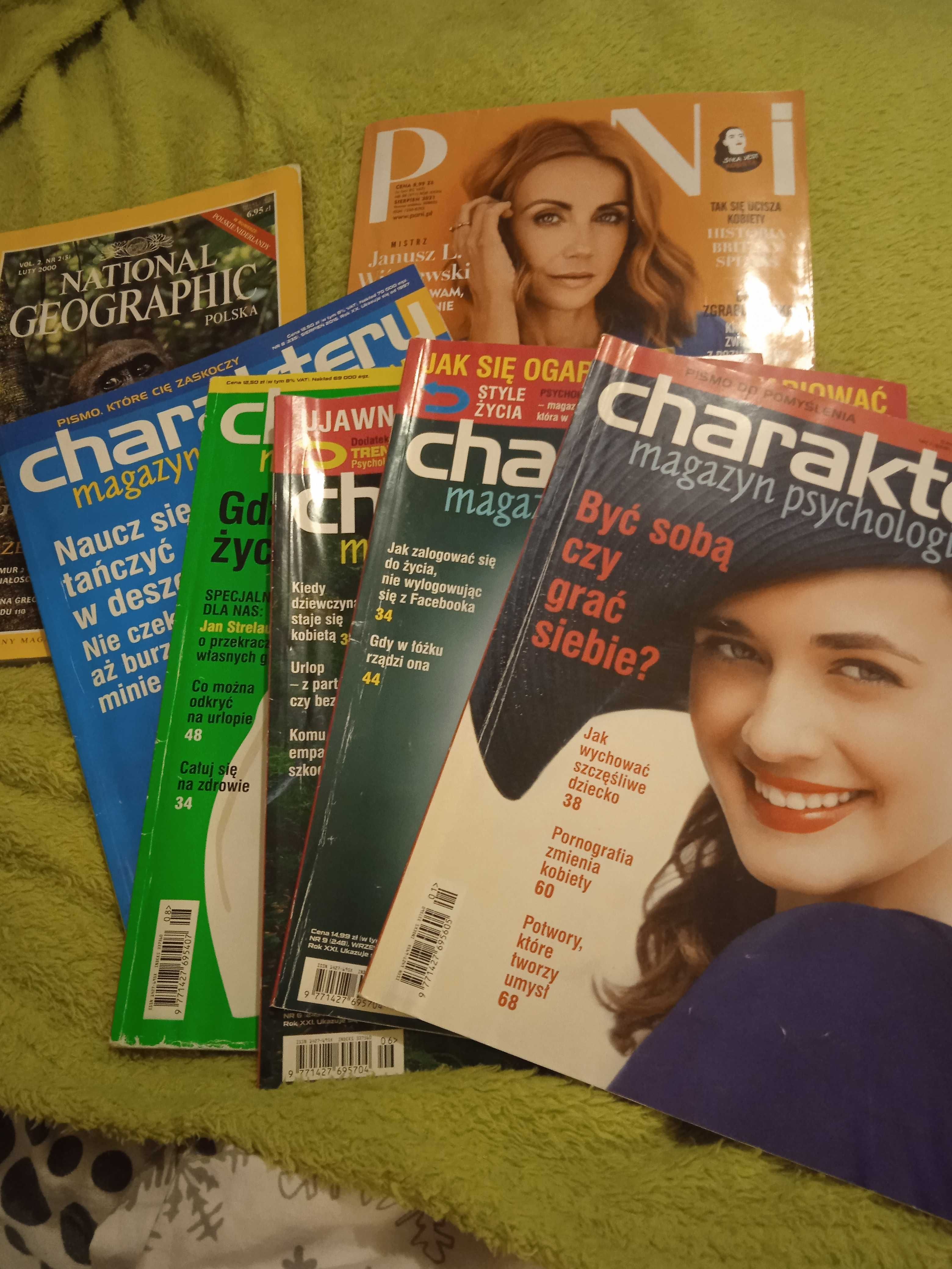 Gazety Charaktery 5 sztuk plus gratis