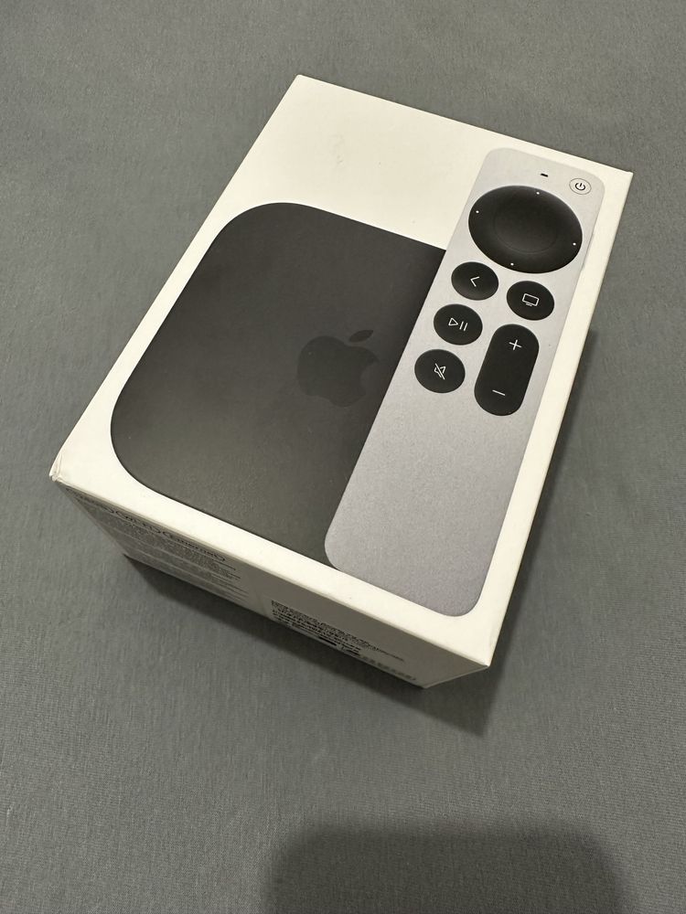 Apple TV 4K 128 GB Ethernet - nowy, gwarancja