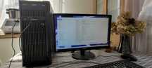 PC komputer stacjonarny z monitorem | RX R7 360 | AMD FX 8300