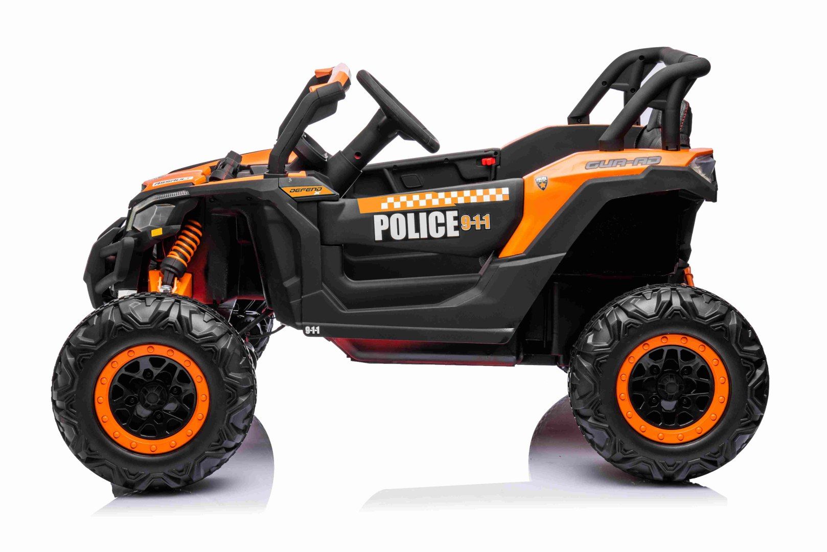 4x4 Auto na akumulatorBuggy ATV Defend 4x4 Pomarańczowy