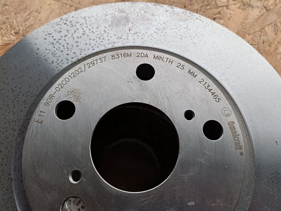 Tarcze hamulcowe przód 296mm Toyota Auris Prius Rav IV Mirai Lexus ES