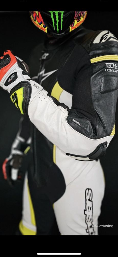 Kombinezon Alpinestars Missile Motocyklowy Jednoczeciowy Rozmiar 52 EU