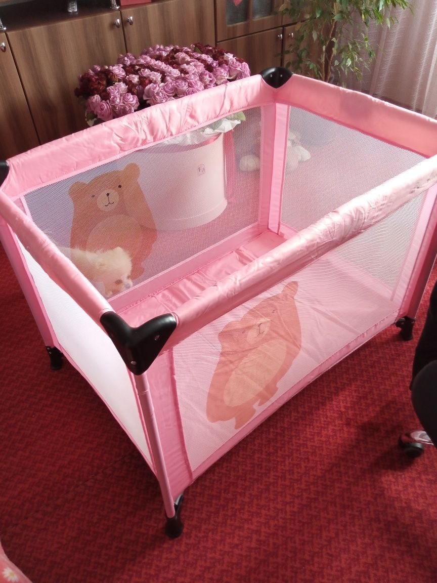 Манеж детский Bambinelli T-772 pink