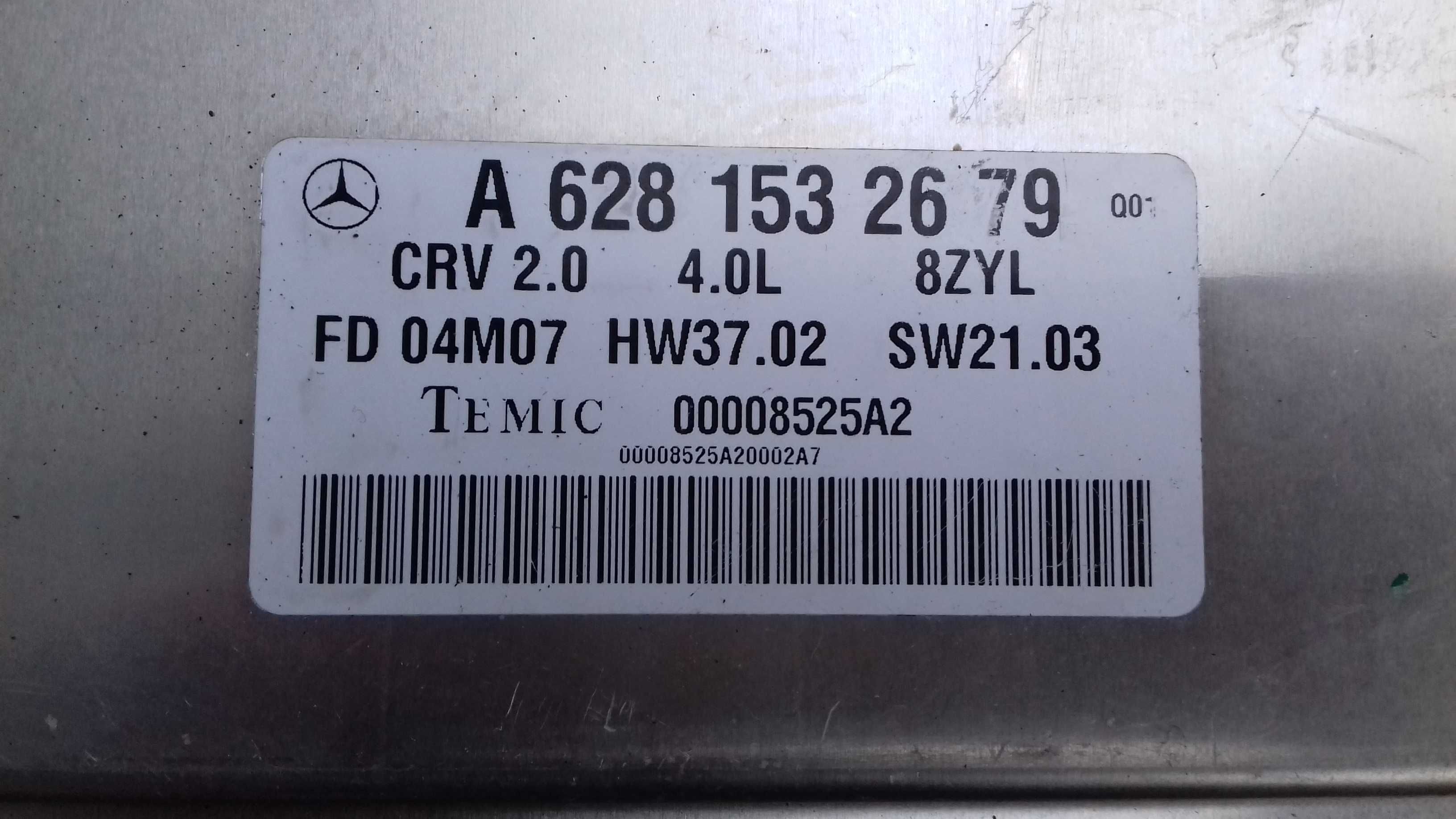 Mercedes W220 komputer sterownik silnika 4.0 cdi
