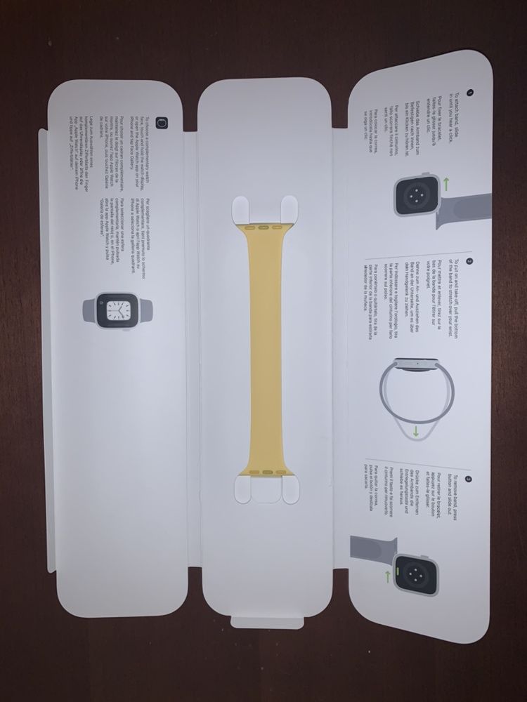 Apple Watch Sunglow Solo Loop Size 4/41мм
