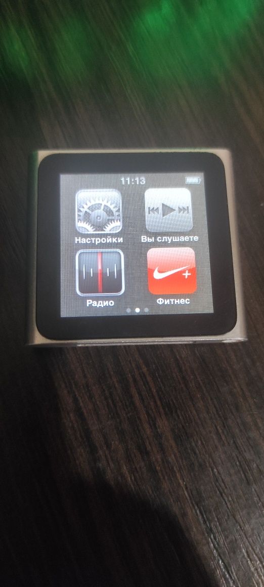 Ipod nano 6gen 8gb silver (mc 525)