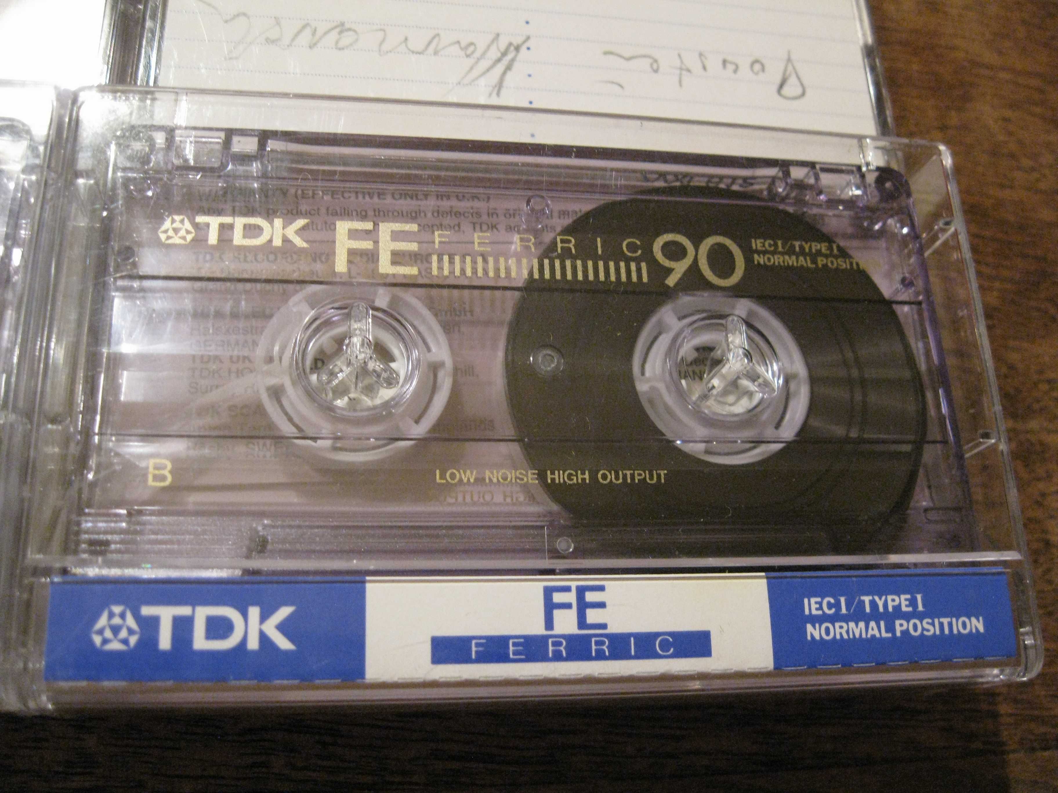 Kasety magnetofonowe dla kolekcjonera - zestaw 10 sztuk