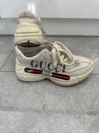 Sneakersy gucci skóra naturalna 36