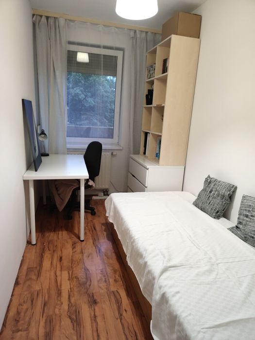 Pokój jednoosobowy 1 os.  Pwr, Grunwald od grudnia, Śródmieście