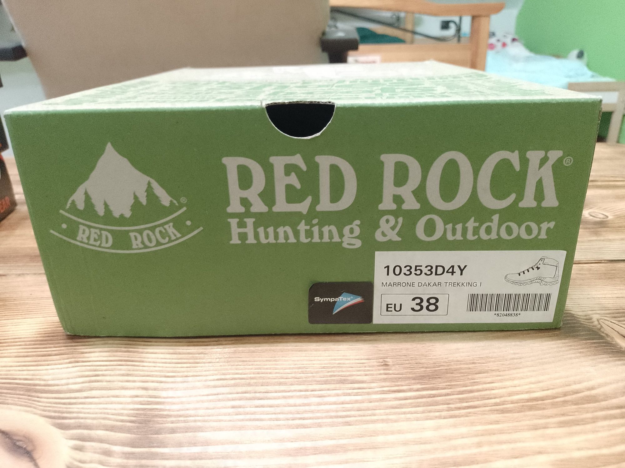 Buty Trekkingowe RED ROCK 10353D4Y Dakar Marrone Trekking I rozmiar 38