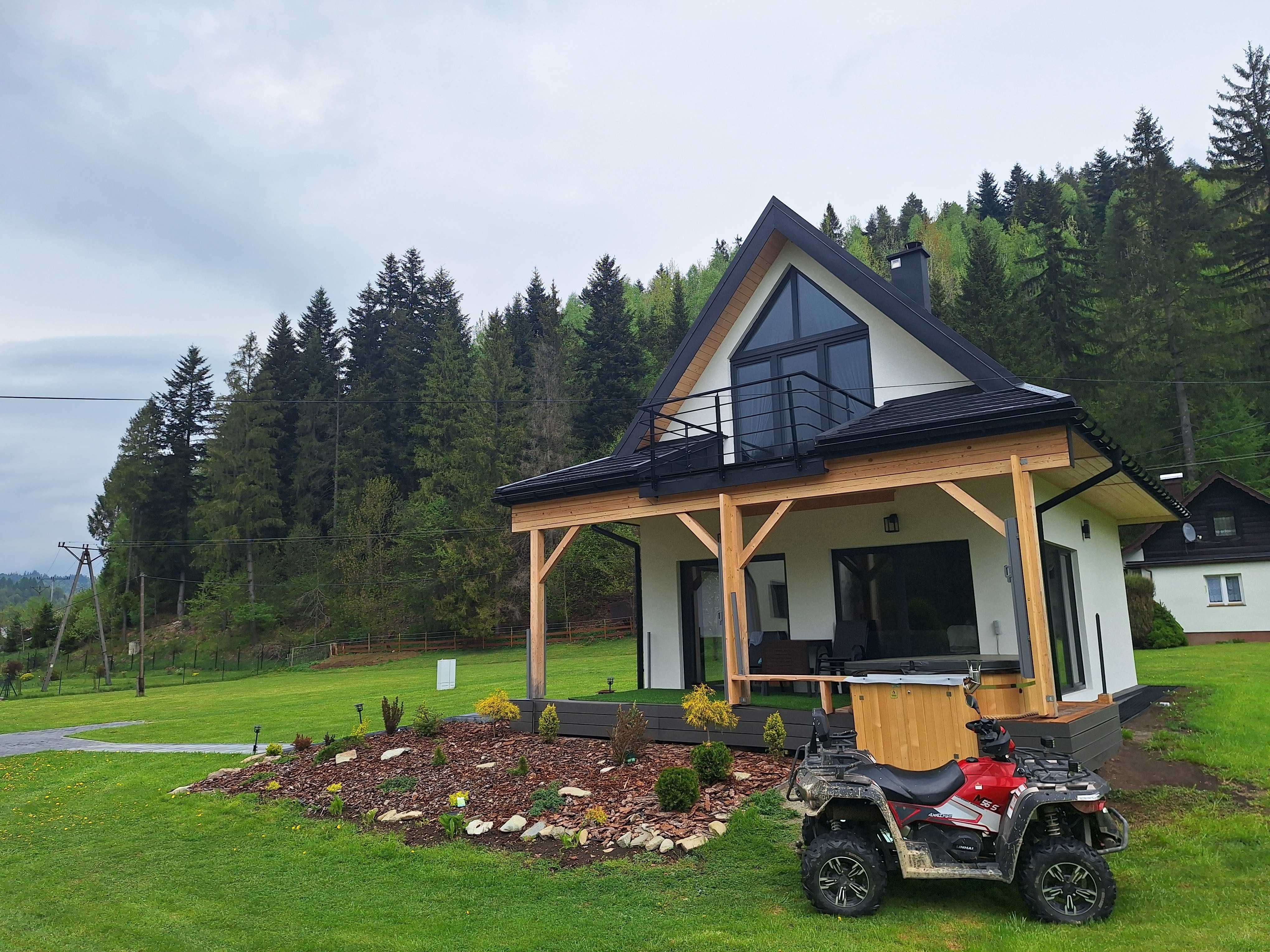 NOCLEGI W GÓRACH - Urokliwy domek w górach z jacuzzi - Beskid Żywiecki