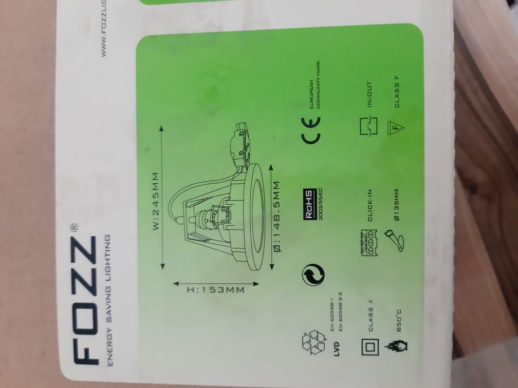 Lampa sufitowa biała