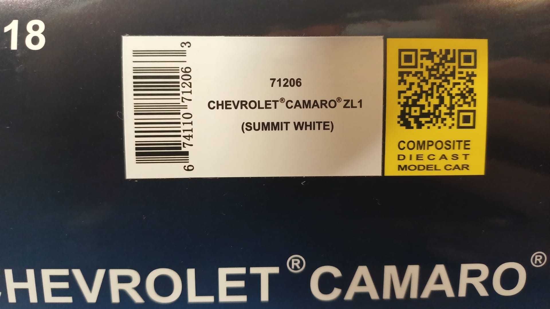 1/18 Chevrolet Camaro Zl1 br - 71206 AUTOart