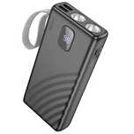 Павербанк PowerBank з ліхтарем та ремінцем 20000mAh HOCO J129A