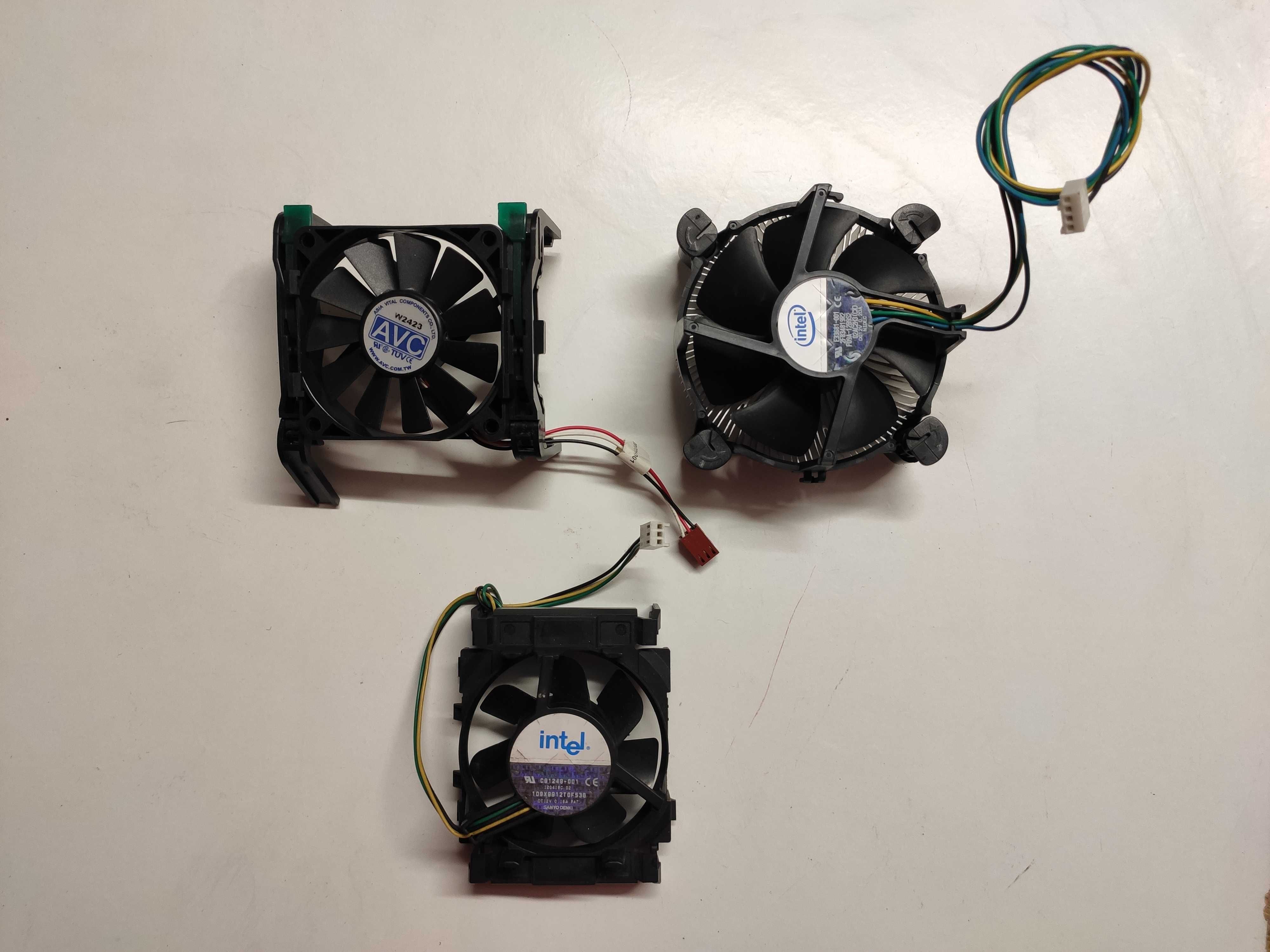 Ventoinha Arrefecimento de 12v | 5V | Cooler Case e CPU Fan (Vários)