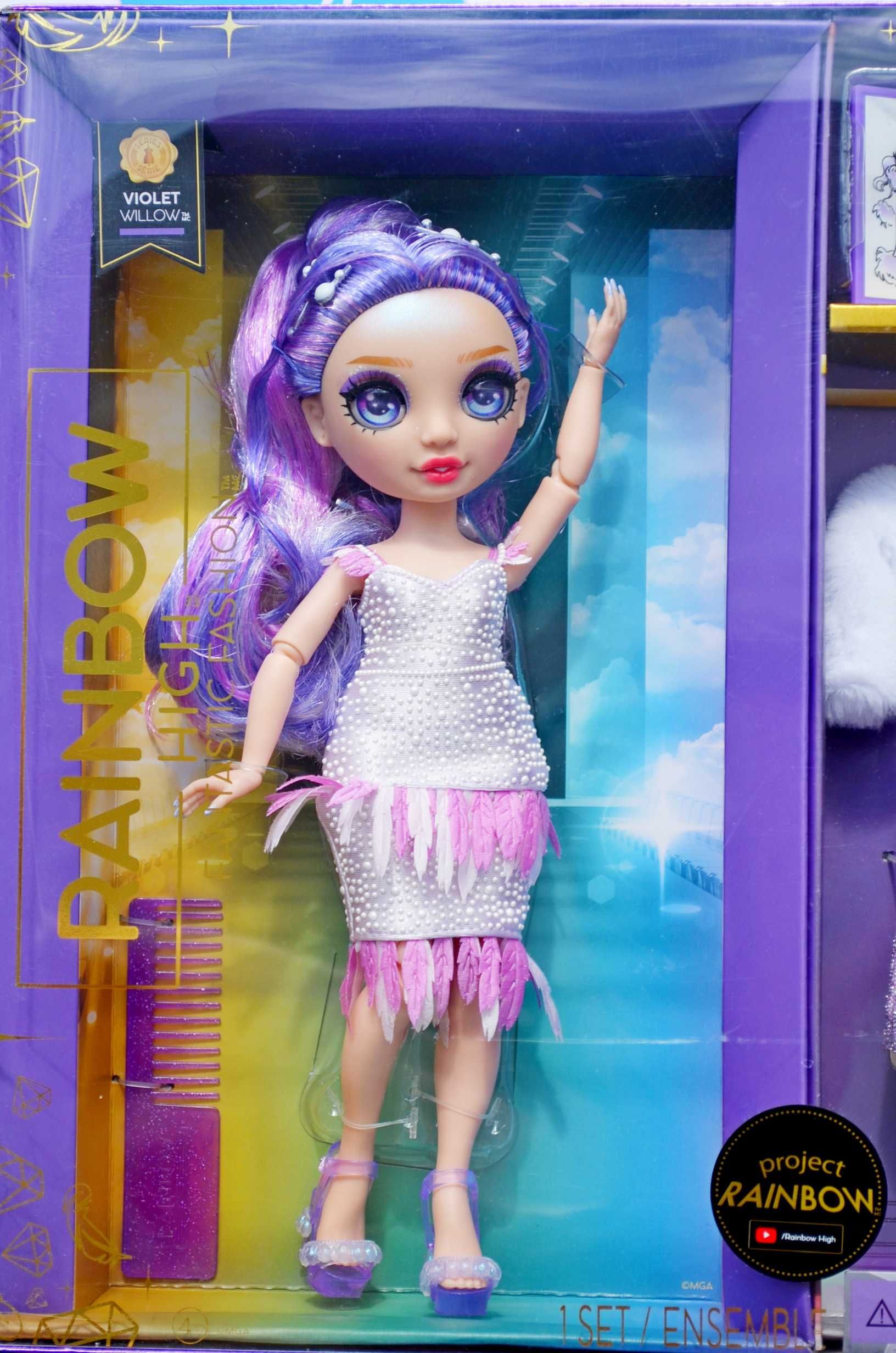 Лялька Rainbow High Violet Willow VIsion Costume Рейнбоу Хай Вайолет