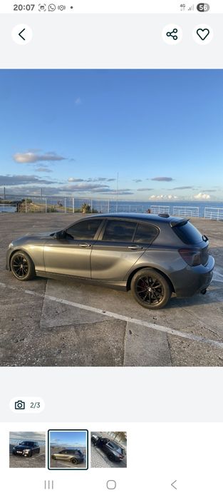 Aluguer viatura bmw.  90€