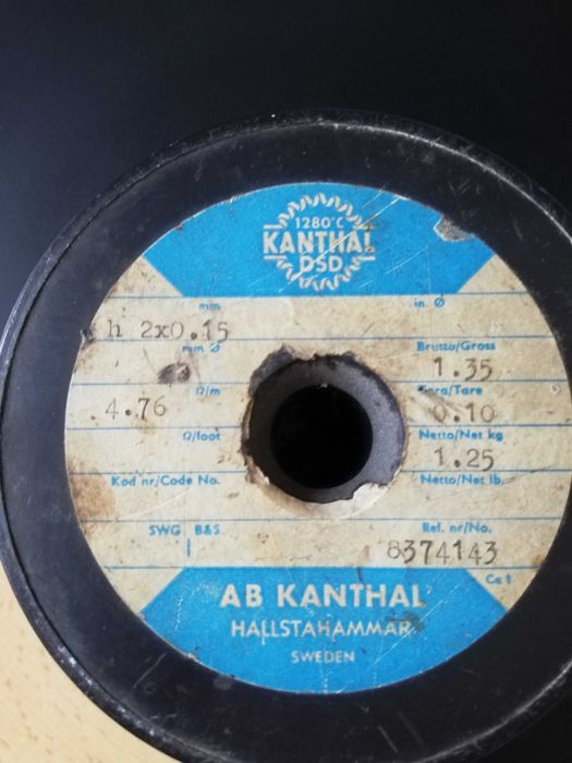 Taśma oporowa kanthal