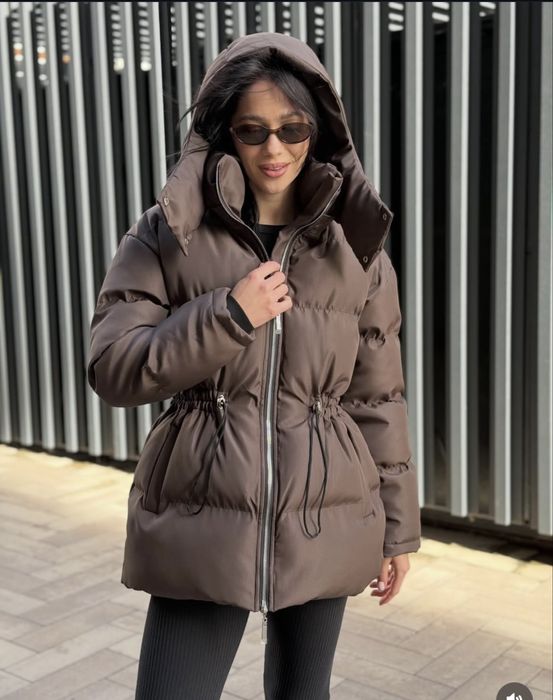 Пуховик жіночий, шокодадний