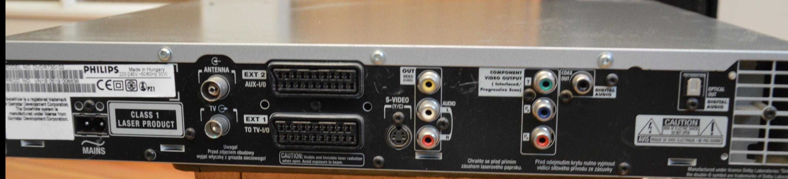 Philips DVR 730/02 Odtwarzacz_Nagrywarka_DAC